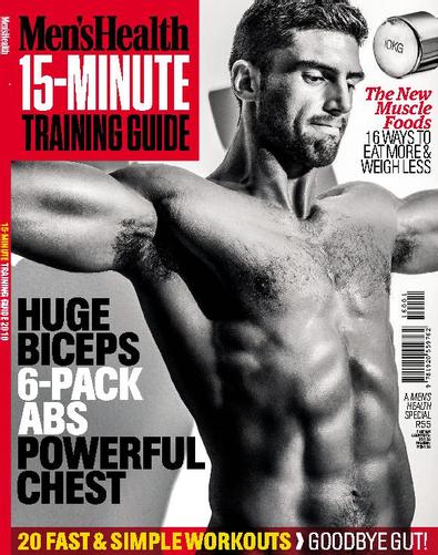 Mens Health 15 Min workouts digital cover