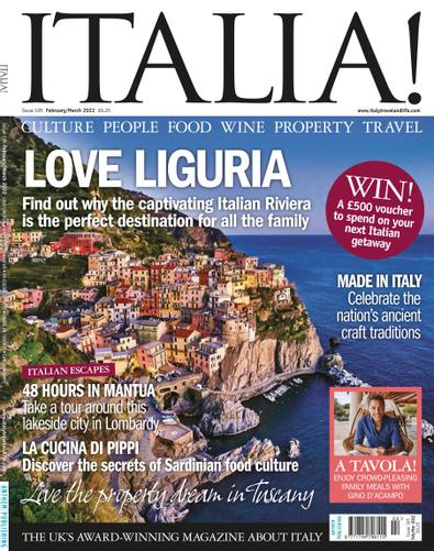 Italia magazine digital cover