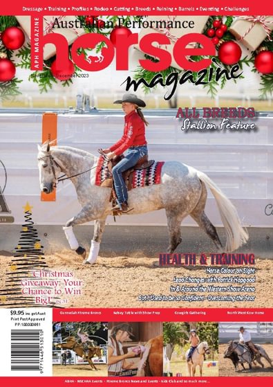 Australian Performance Horse Magazine digital cover