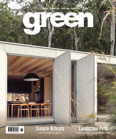 Green Magazine digital cover