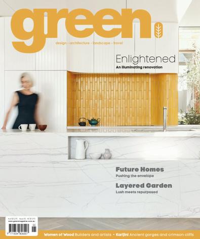 Green Magazine digital cover