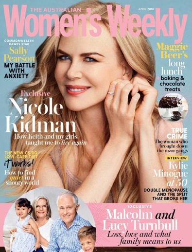 The Australian Women's Weekly April 2018 digital cover