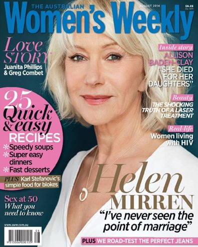 The Australian Women's Weekly - August 2014 digital cover