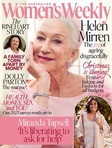The Australian Women's Weekly December 2023 digital cover