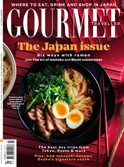 Gourmet Traveller digital cover