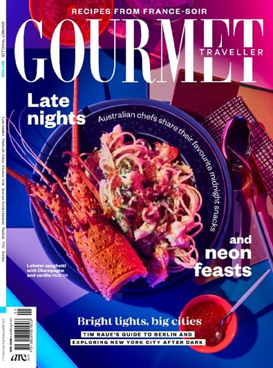 Gourmet Traveller digital cover