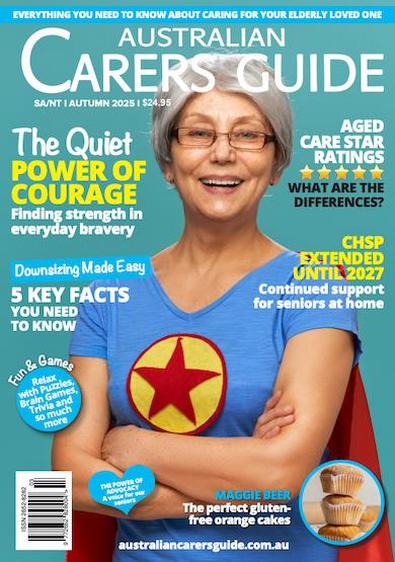 Australian Carers Guide SA/ NT digital cover