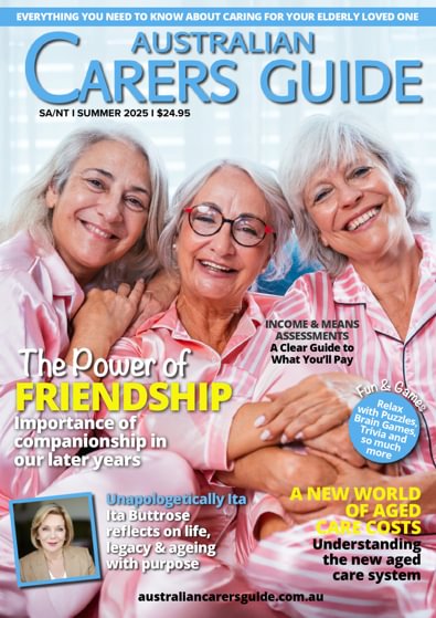 Australian Carers Guide SA/ NT digital cover