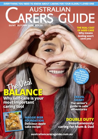 Australian Carers Guide SA/ NT digital cover