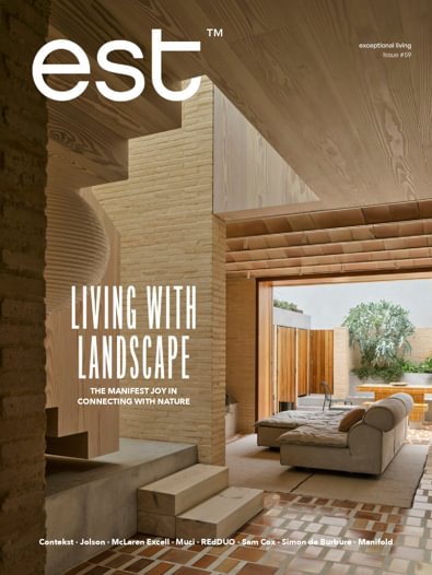 est living magazine digital cover