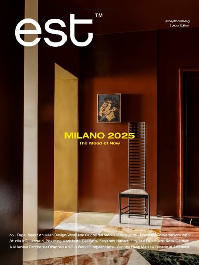 est living magazine digital cover