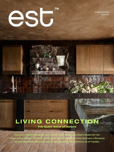 est living magazine digital cover