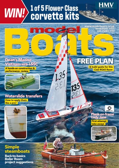 Model Boats digital cover