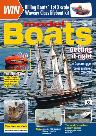 Model Boats digital cover