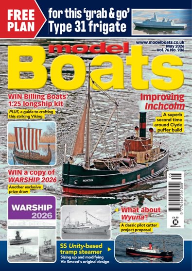Model Boats digital cover
