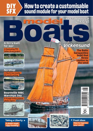 Model Boats digital cover
