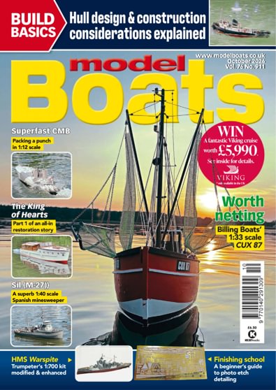 Model Boats digital cover