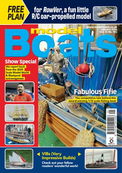 Model Boats digital cover