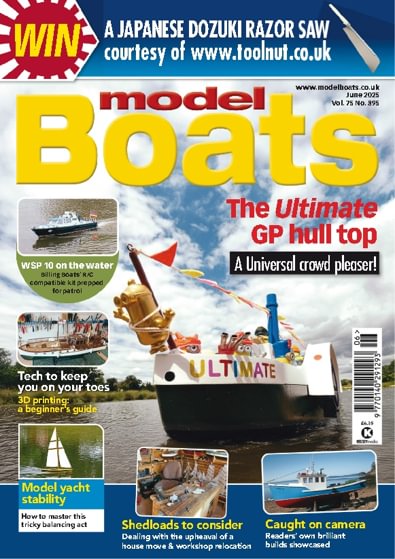 Model Boats digital cover