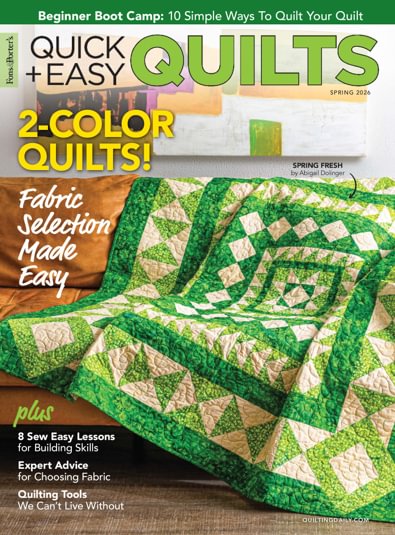 Quick+Easy Quilts digital cover