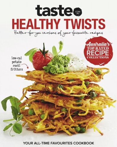 Taste.com.au Healthy Twists digital cover