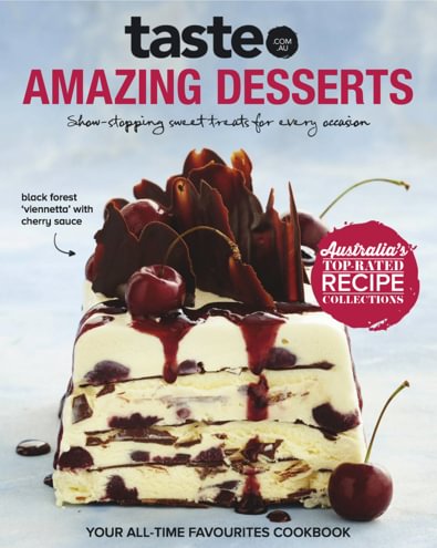 taste.com.au Cookbook Amazing Desserts digital cover