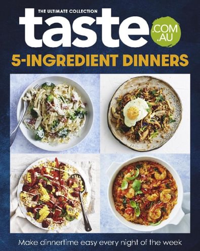 taste.com.au Cookbooks #82 5-Ingredient Dinners digital cover