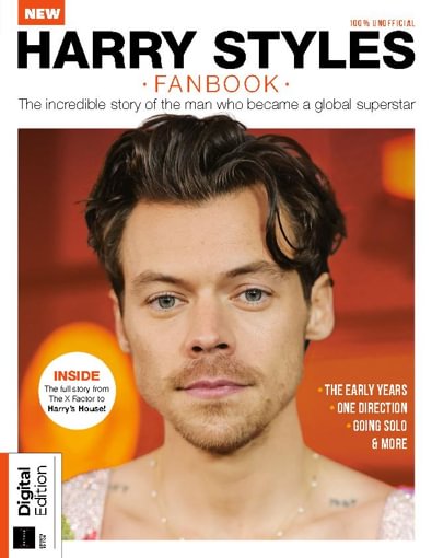 Harry Styles Fanbook digital cover