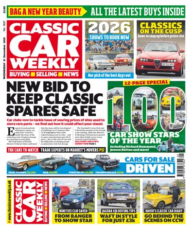 Classic Car Weekly digital cover