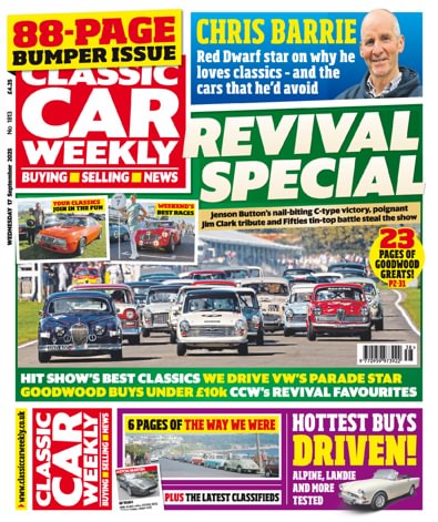 Classic Car Weekly digital cover