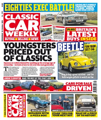 Classic Car Weekly digital subscription Classic Car Weekly digital cover