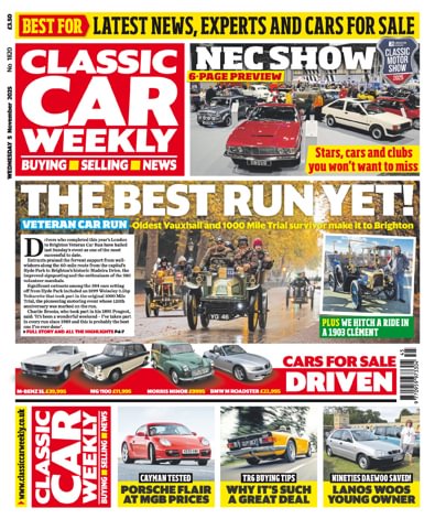 Classic Car Weekly digital cover