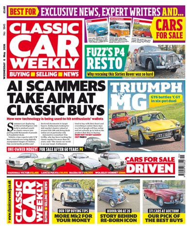 Classic Car Weekly digital cover