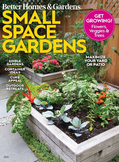 Better Homes & Gardens Small-Space Gardens digital cover