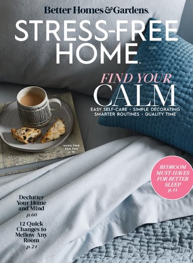 BH&G Stress-Free Home digital cover