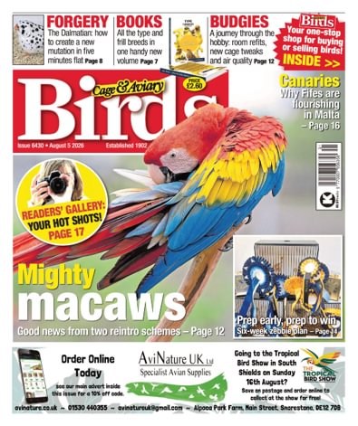 Cage & Aviary Birds digital cover