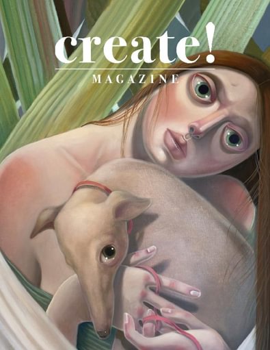 Create! Magazine digital cover