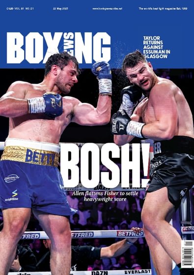 Boxing News digital cover