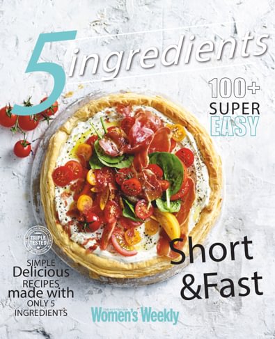 The Australian Women's Weekly: 5 Ingredients digital cover