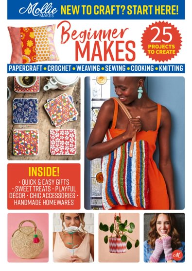 Mollie Makes Beginner Makes digital cover