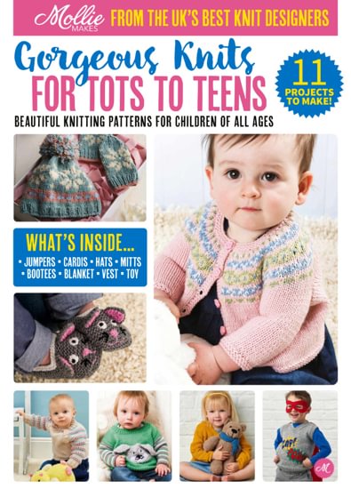 Mollie Makes Gorgeous Knits digital cover