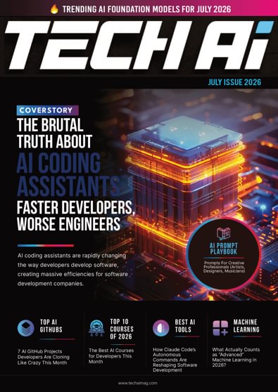 Tech AI Magazine digital cover