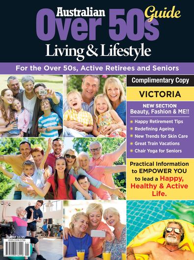 Australian Over 50s Living & Lifestyle Guide VIC magazine cover