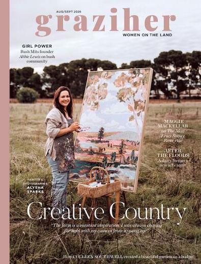 Graziher magazine cover