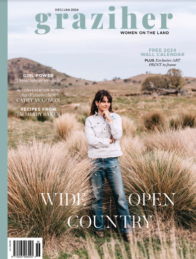 Graziher magazine cover