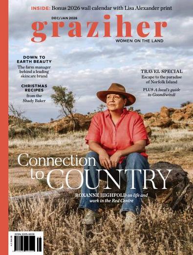 Graziher magazine cover