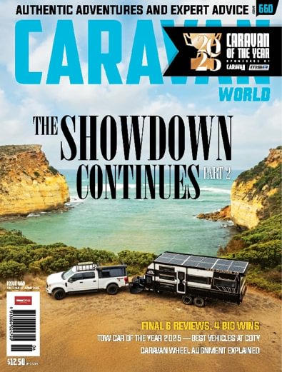 Caravan World magazine cover