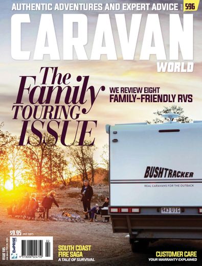 Caravan World magazine cover