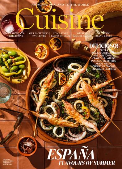 Cuisine (NZ) magazine cover