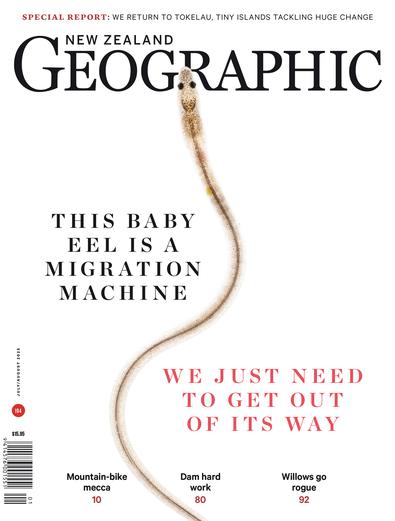 New Zealand Geographic (NZ) magazine cover